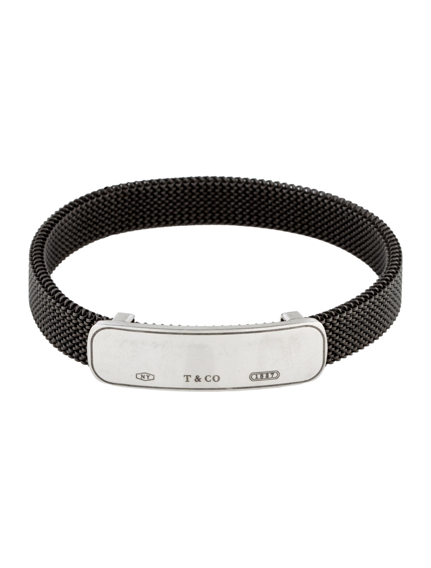 Tiffany & Co. 1837 Mesh Stretch Link Bracelet